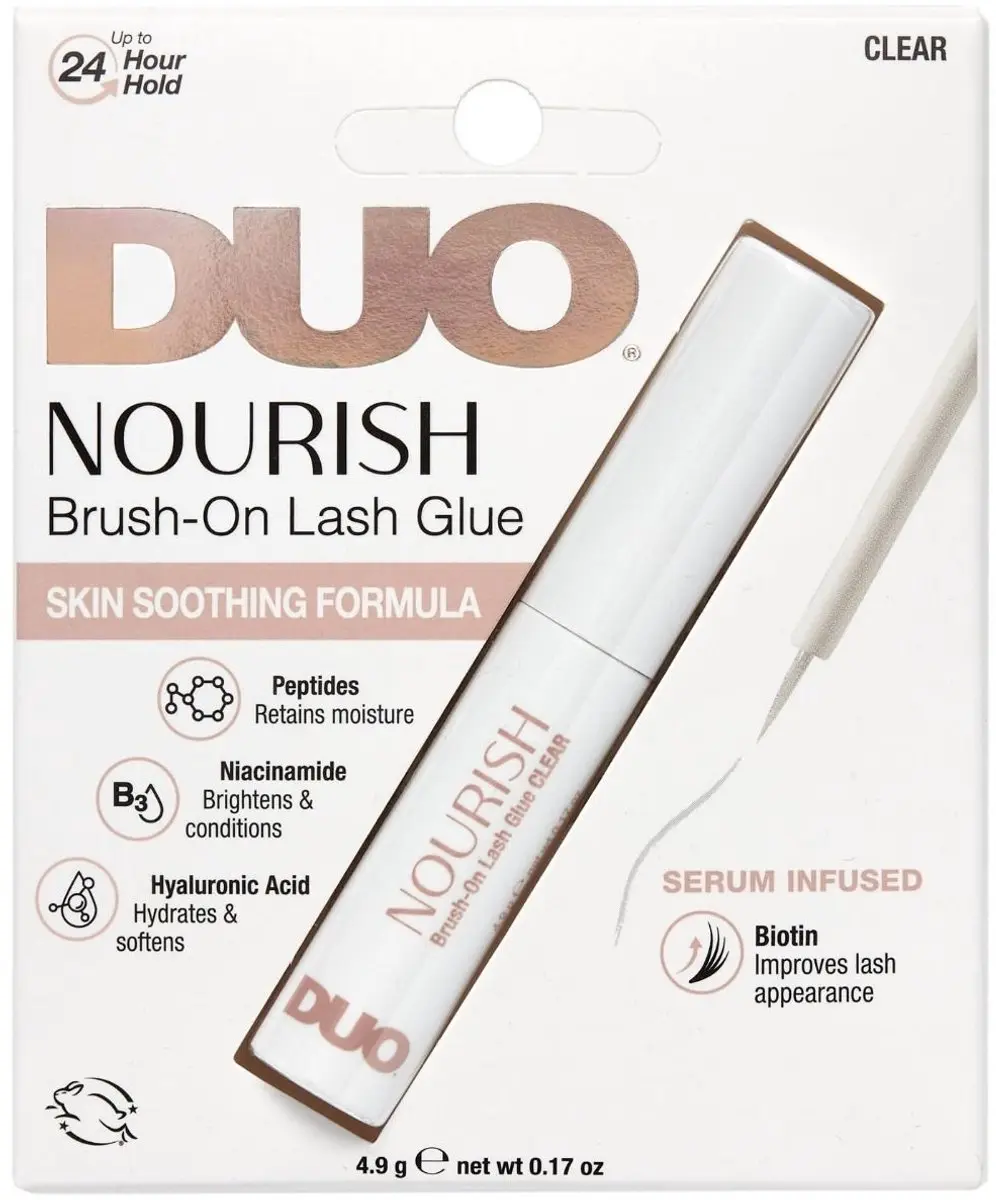 Duo Nourish Brush-On Lash Glue Clear