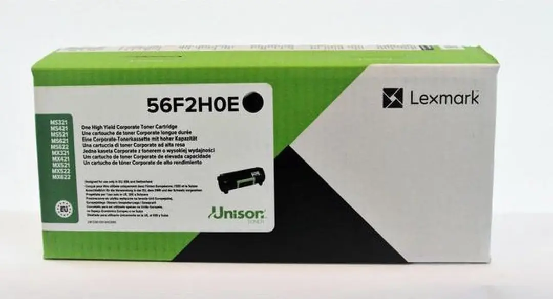 Toner Lexmark 56F2H0E Black
