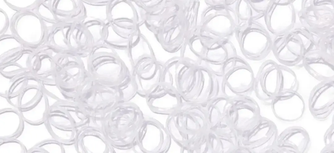 Zenner Transparante Rubberen Bandjes 48 Stuks