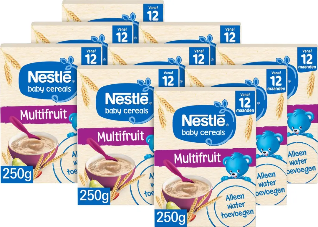 Nestlé Baby Cereals Multifruit Babypap 12m+