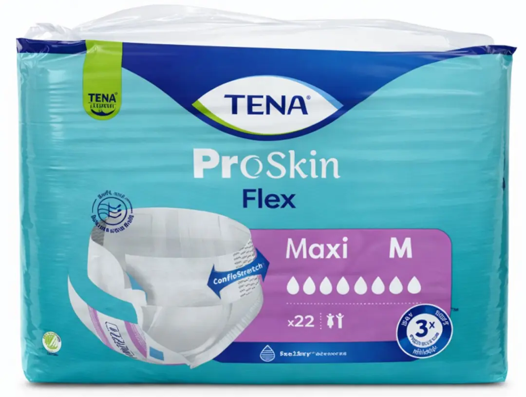 TENA Proskin Flex Maxi Medium - 66 Stuks