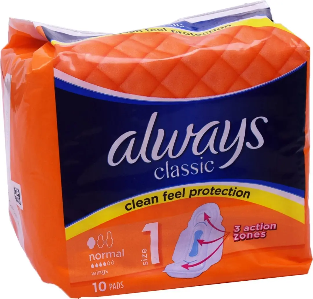 Always Classic Normal met vleugels 10 Stuks