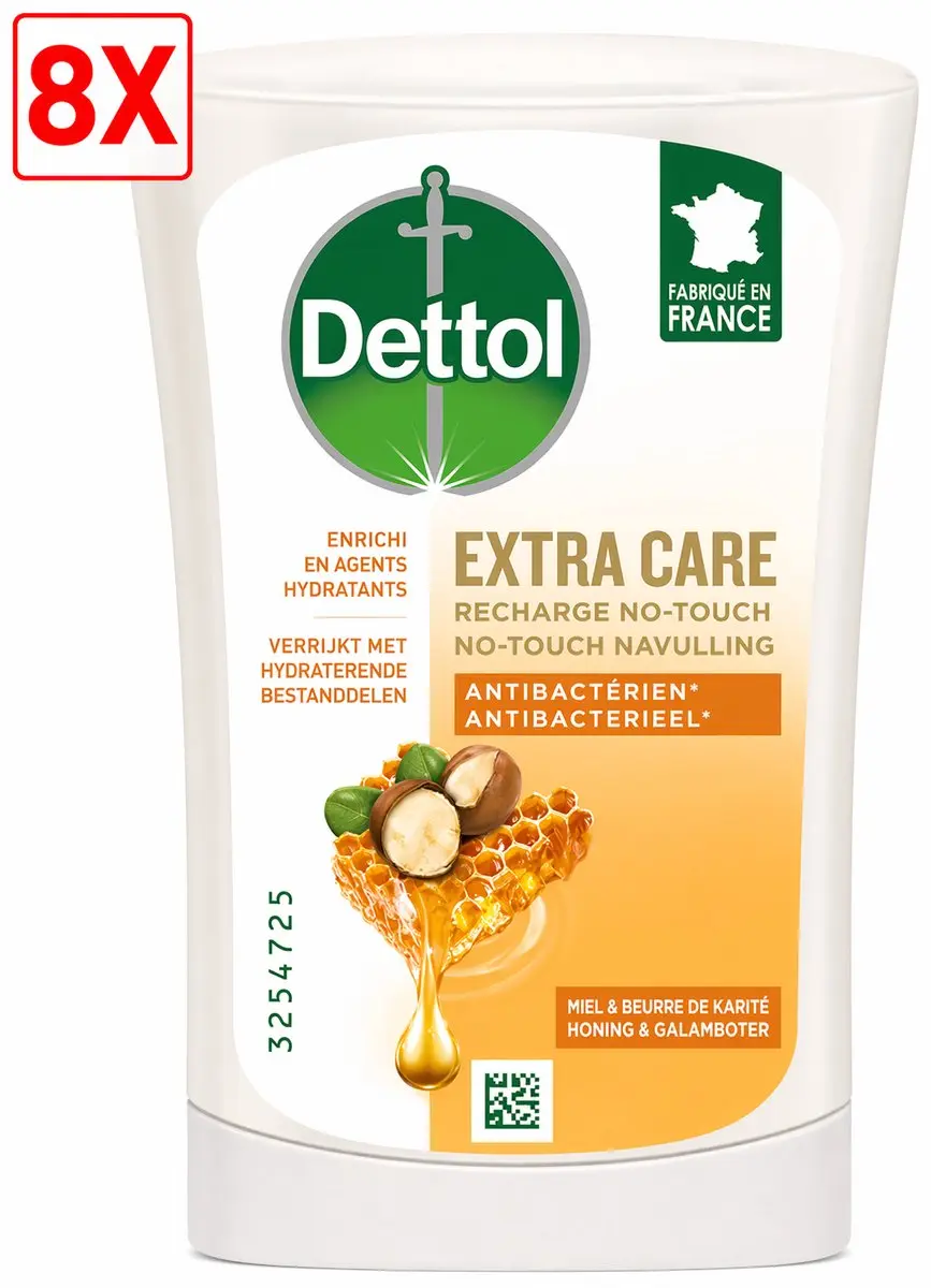 Dettol No-Touch Handzeep Navulling Honing & Galamboter 2000ml