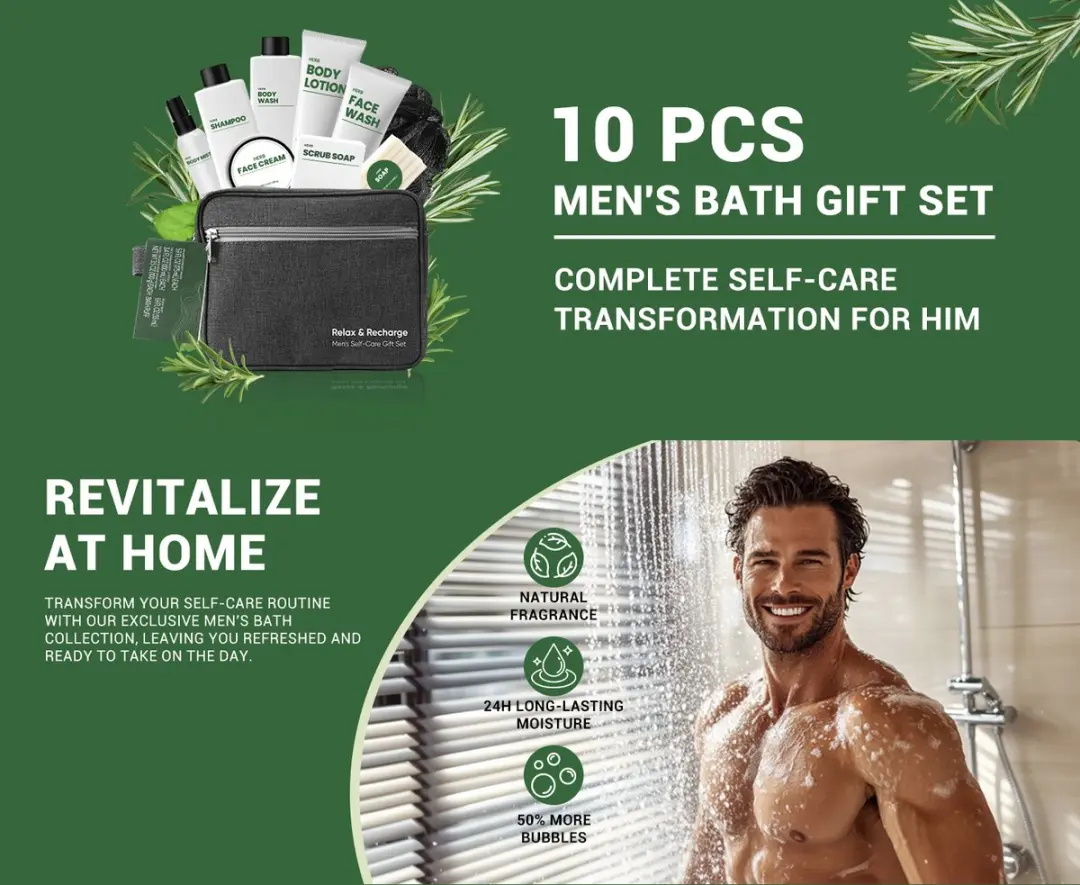 Body & Earth Gentlemen Pack Refreshing - 10 Stuks