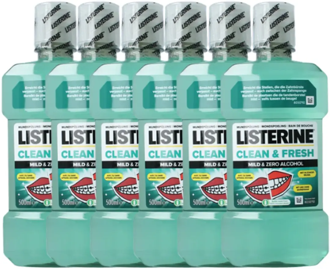 Listerine Clean & Fresh Mondwater