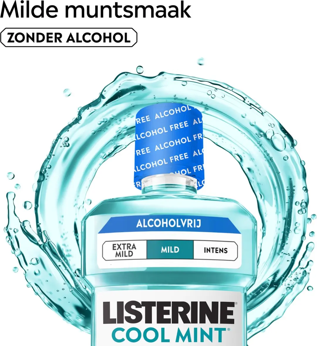 Listerine Cool Mint Mild Mondspoeling 3x500ml
