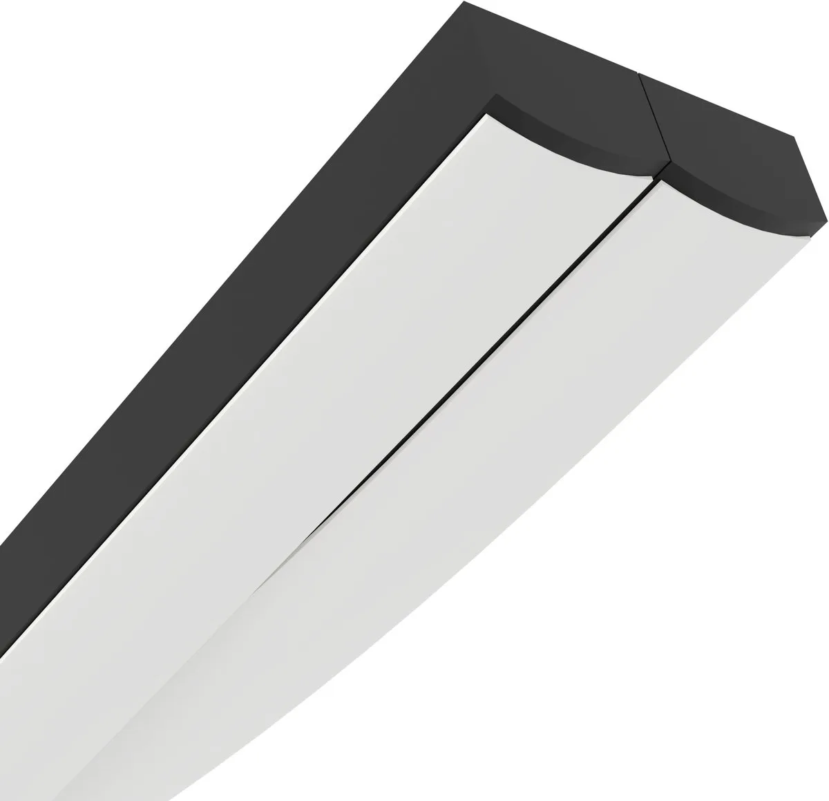 Eglo Grisolia Hanglamp LED 115cm - Zwart/Wit
