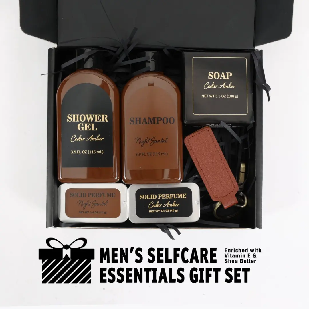 Body & Earth Gentlemen Pack Amber Verwenpakket - 7 Stuks
