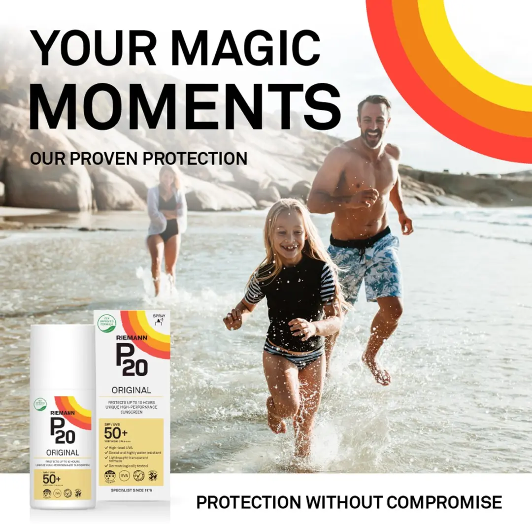 P20 Original SPF 50+ Zonnebrandspray 175ml - Parfumvrij - afbeelding 6 van 6