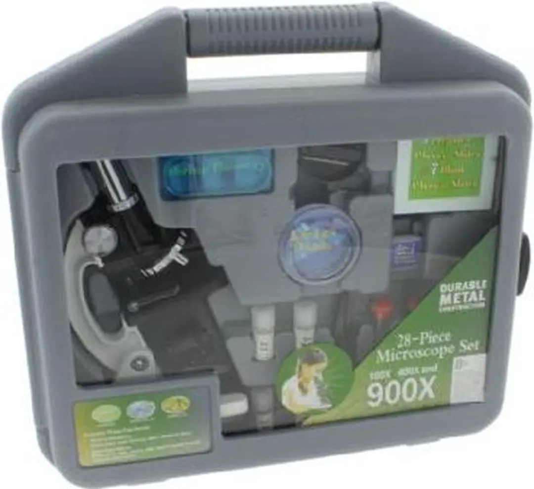 Byomic Junior Microscoopset 100-900x - Oculair 10x - Koffer