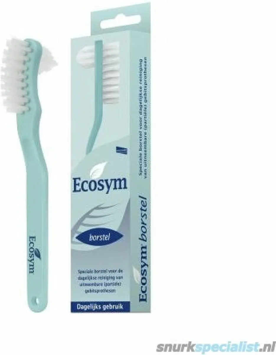 Ecosym Dagbehandeling Gebitsborstel - 6 Stuks Blauw/Wit