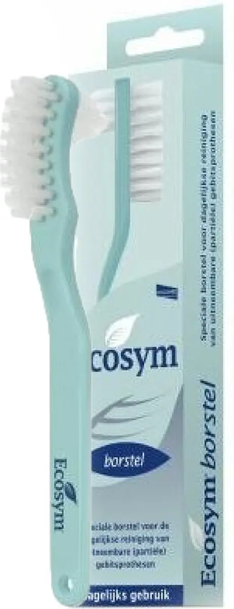 Ecosym Dagbehandeling Gebitsborstel - 6 Stuks Blauw/Wit