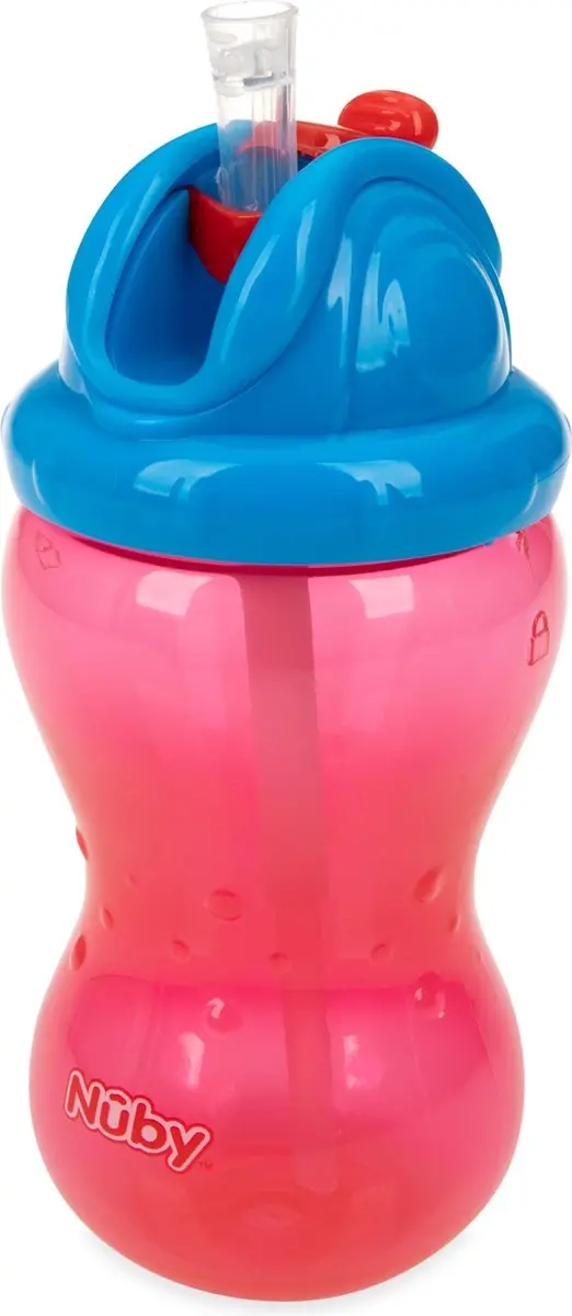Nûby Flip-It Antilekbeker 360ml - Rood