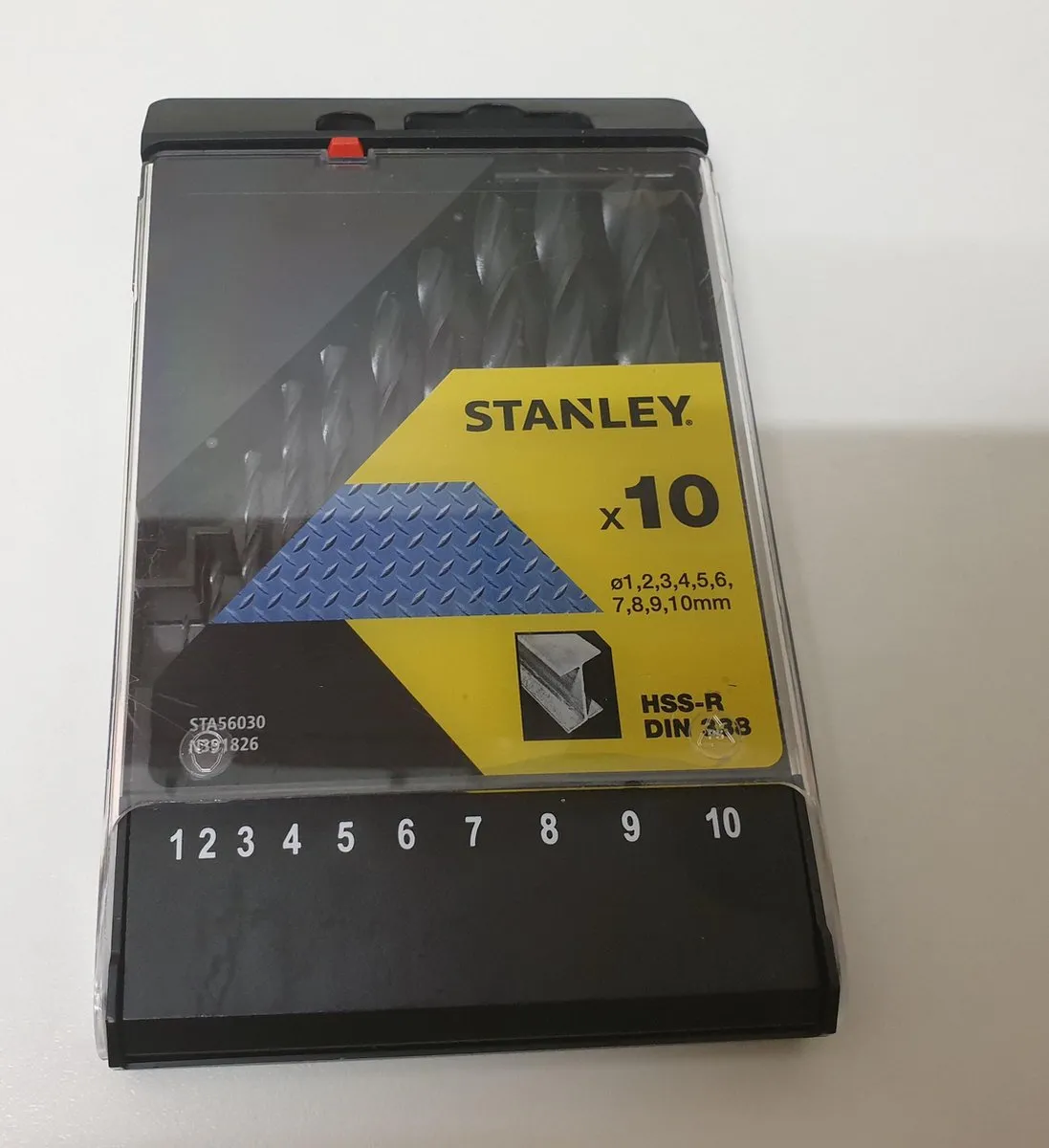 Stanley HSS Metaalboren 10-delig