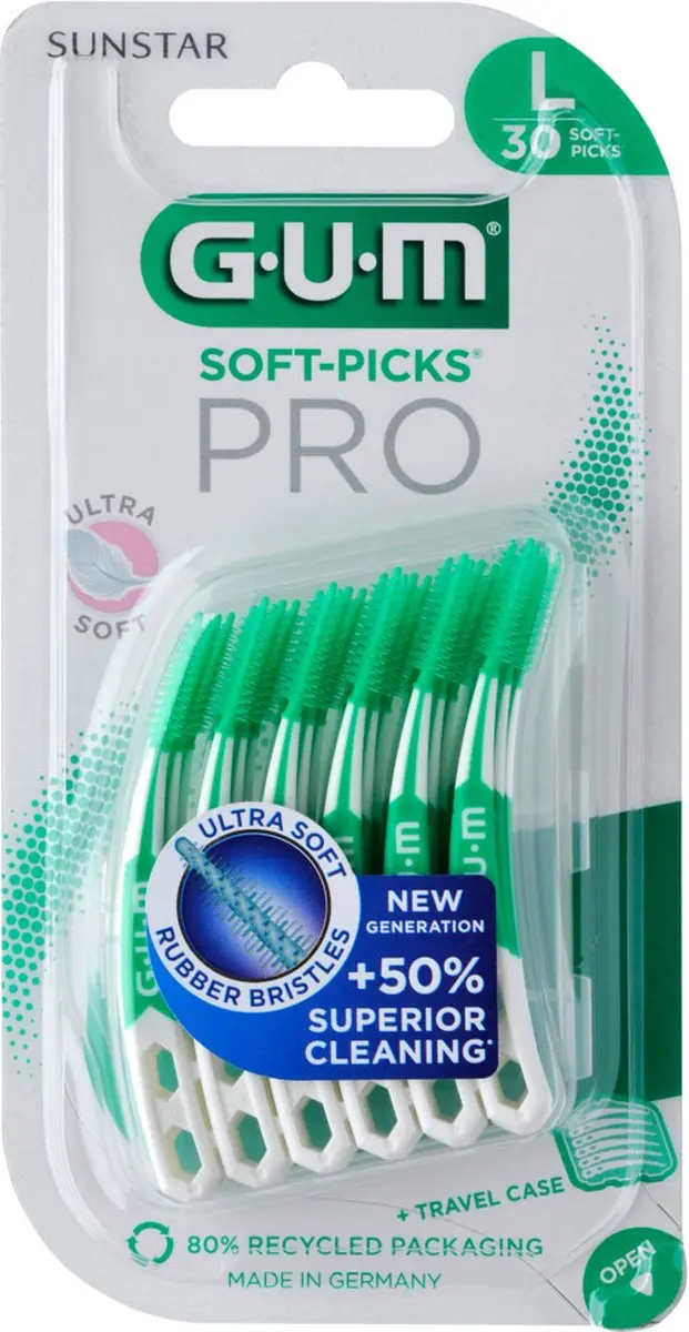 6x GUM Soft-Picks PRO