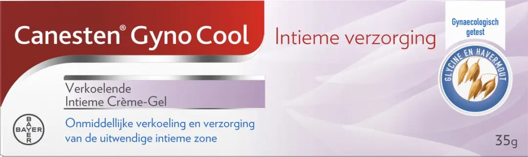 Canesten Gyno Cool Crème-gel 35g - Havermout & Glycine