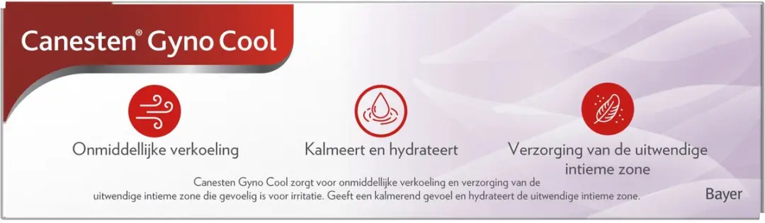 Canesten Gyno Cool Crème-gel 35g - Havermout & Glycine