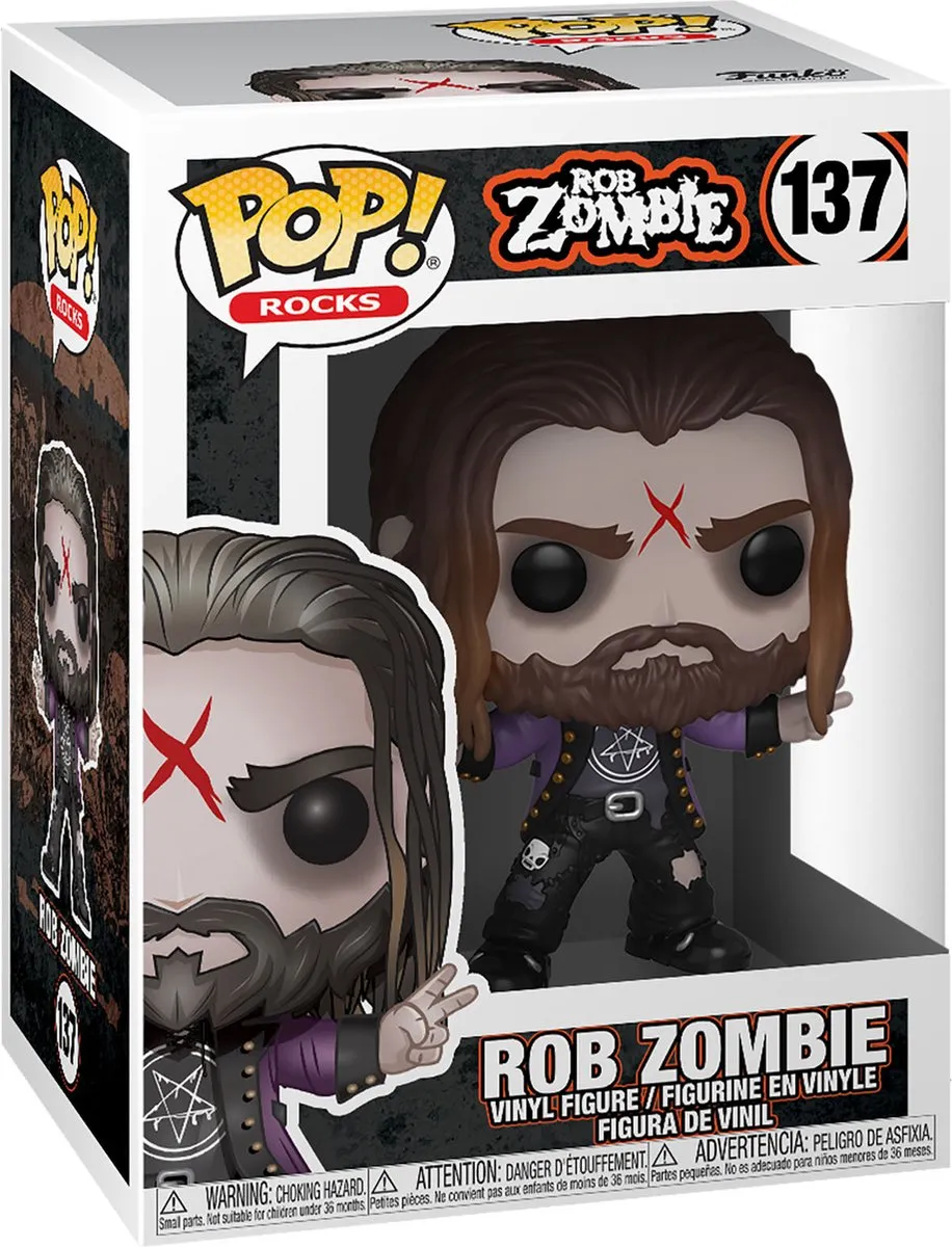 Funko Pop! Rocks Rob Zombie #137 - Multi