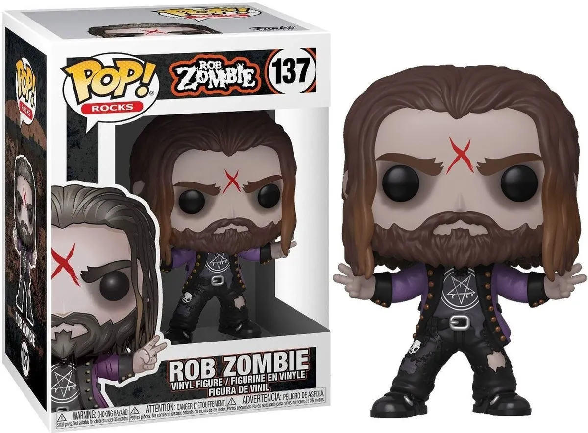 Funko Pop! Rocks Rob Zombie #137 - Multi