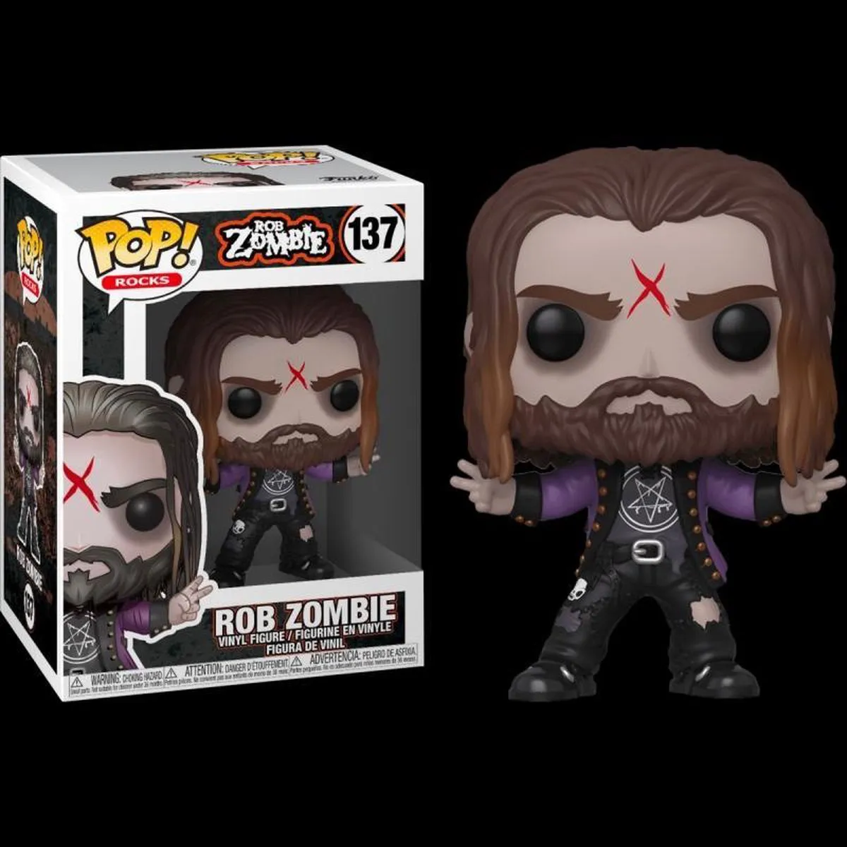 Funko Pop! Rocks Rob Zombie #137 - Multi