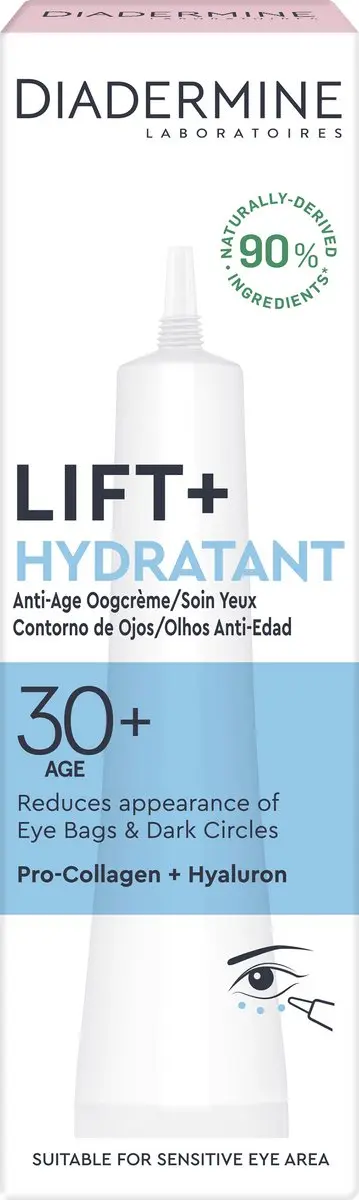 Diadermine Lift + Hydratant Oogcrème 15ml