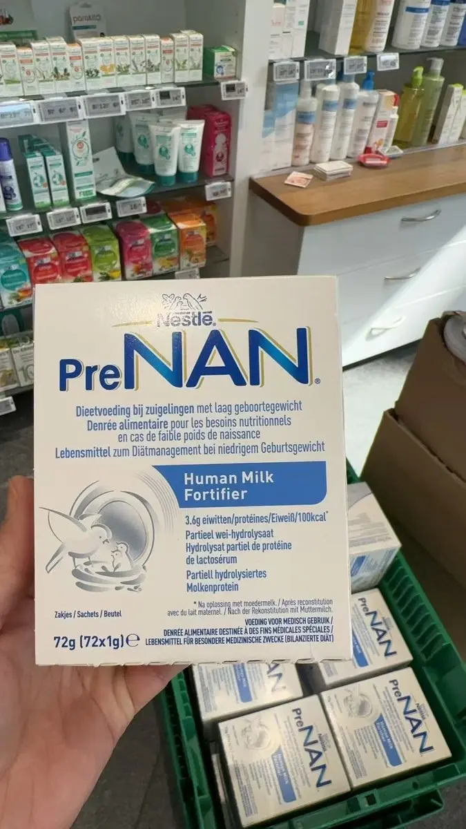 Nestlé PreNAN Human Milk Fortifier 72x1g - 6 Zakjes