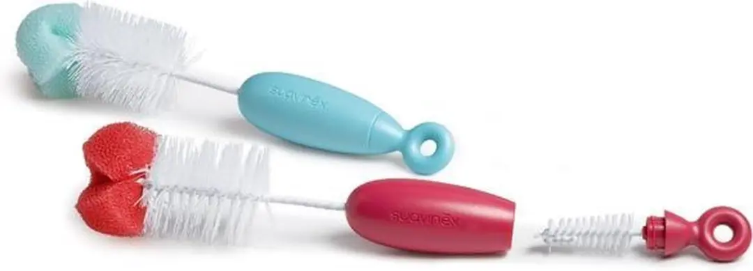 Suavinex Duo Flessenborstel - Multikleur