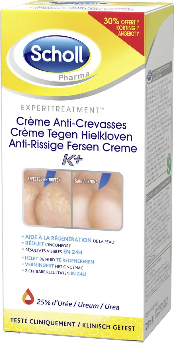 Scholl Pharma Herstellende Crème Hielkloven - 120ml