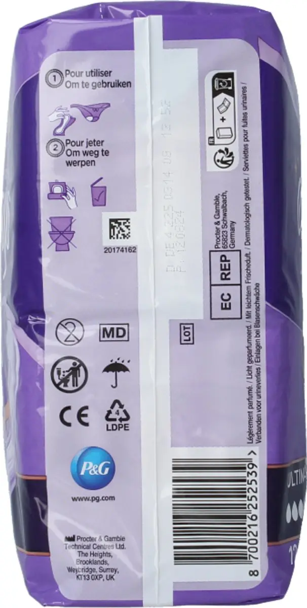 Always Discreet Ultimate Night Verband 12 Stuks