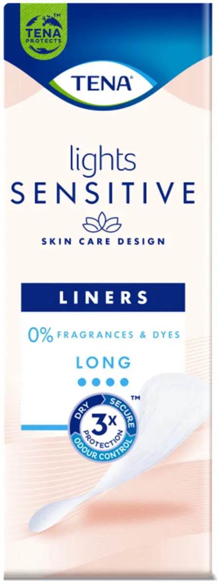 TENA Sensitive Lights Long - 60 Stuks