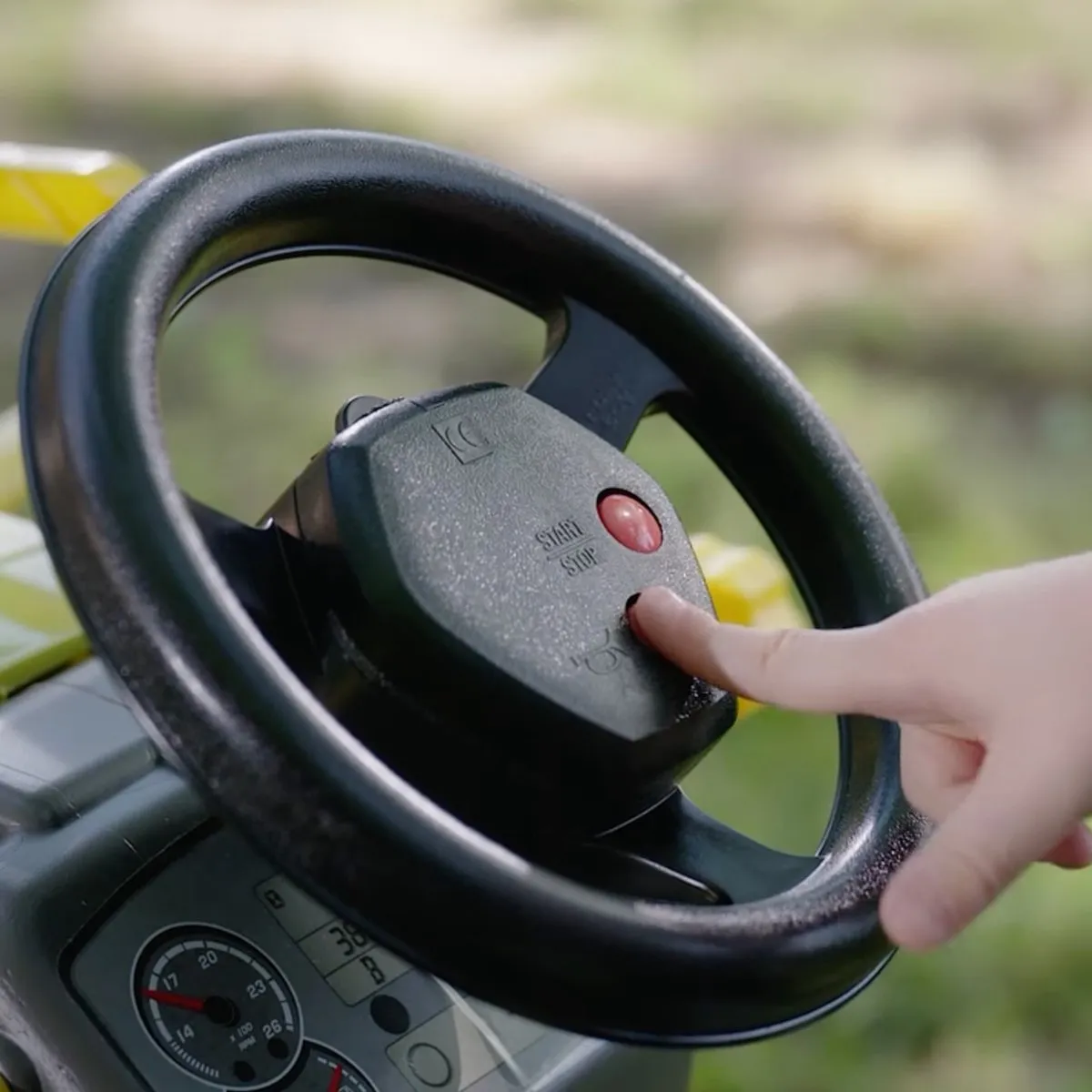Rolly Toys Traptractor Stuur met geluid - Zwart