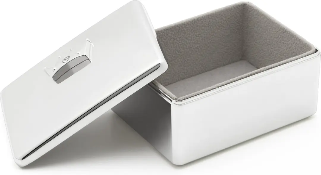 Zilverstad What-Not-Box Kroon - Zilver