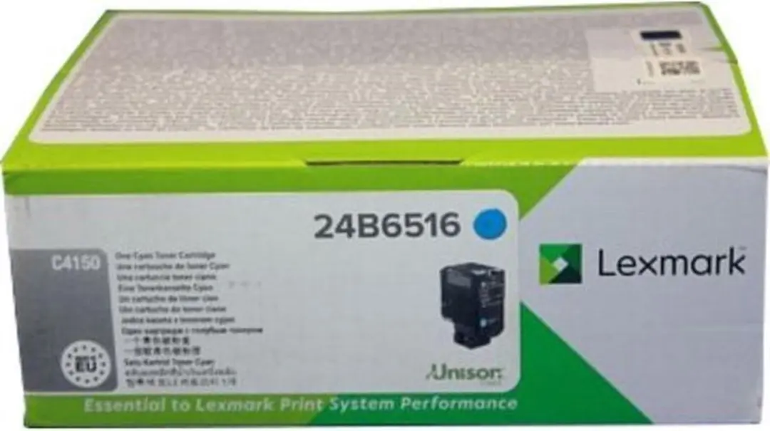 Lexmark C4150 Cyaan Tonercartridge 24B6516 - 10.000 pagina's