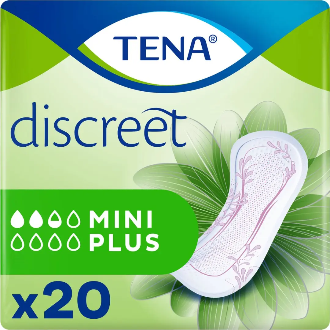 TENA Discreet Mini Plus Inlegkruisjes 120 Stuks