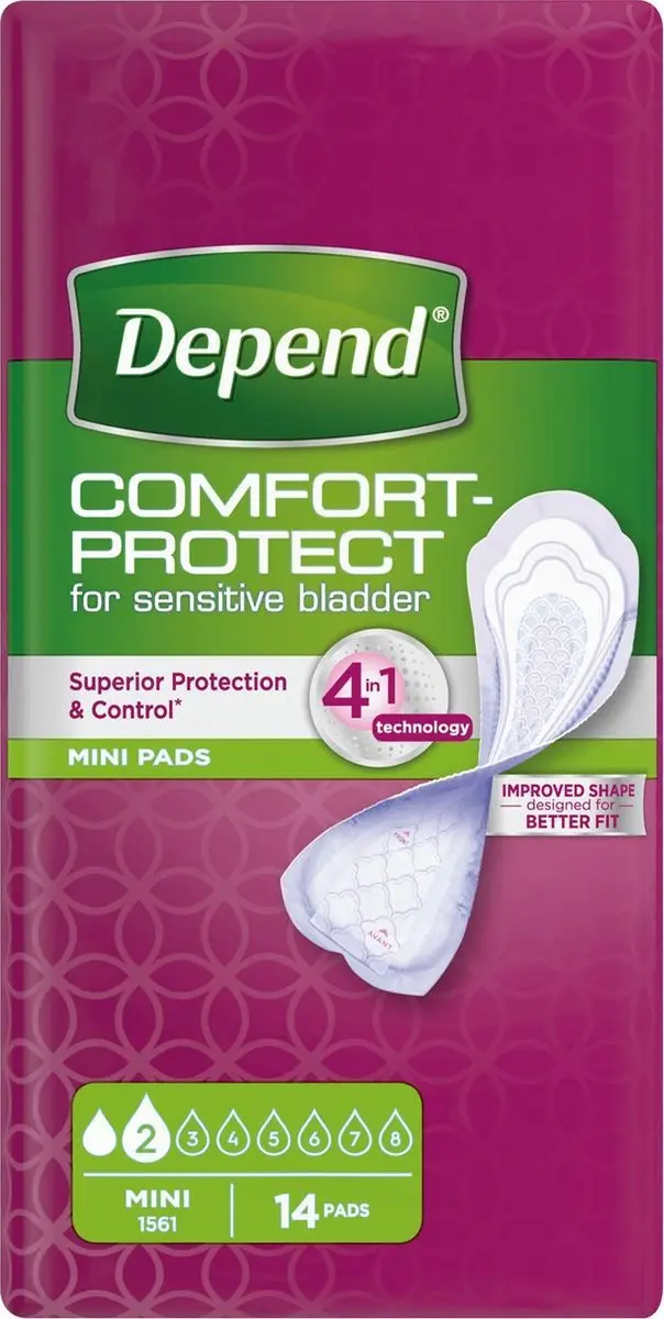 Depend Incontinentieverband Mini M