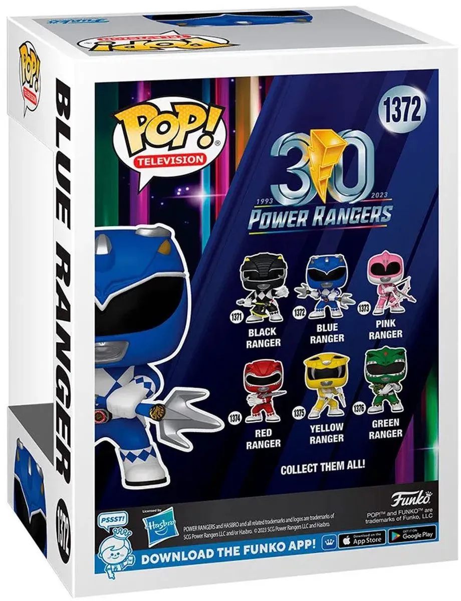 Funko Pop Power Rangers Blue Ranger #72155 - Multi