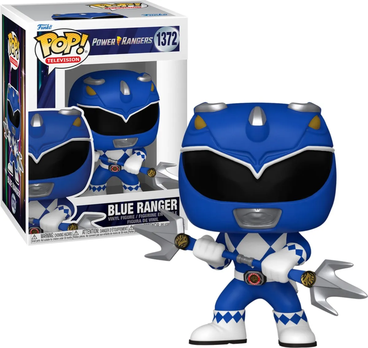 Funko Pop Power Rangers Blue Ranger #72155 - Multi