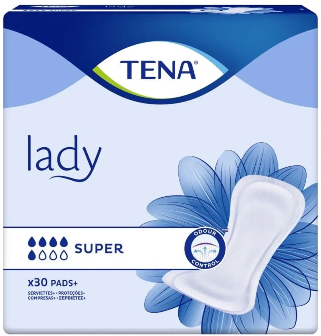 TENA Lady Super Inlegkruisjes One Size