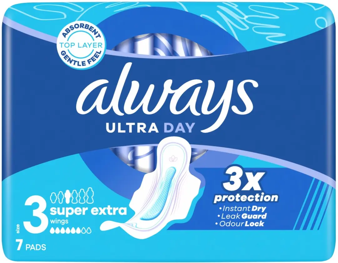 Always Ultra Serie Dagverband Super Extra 7 Stuks
