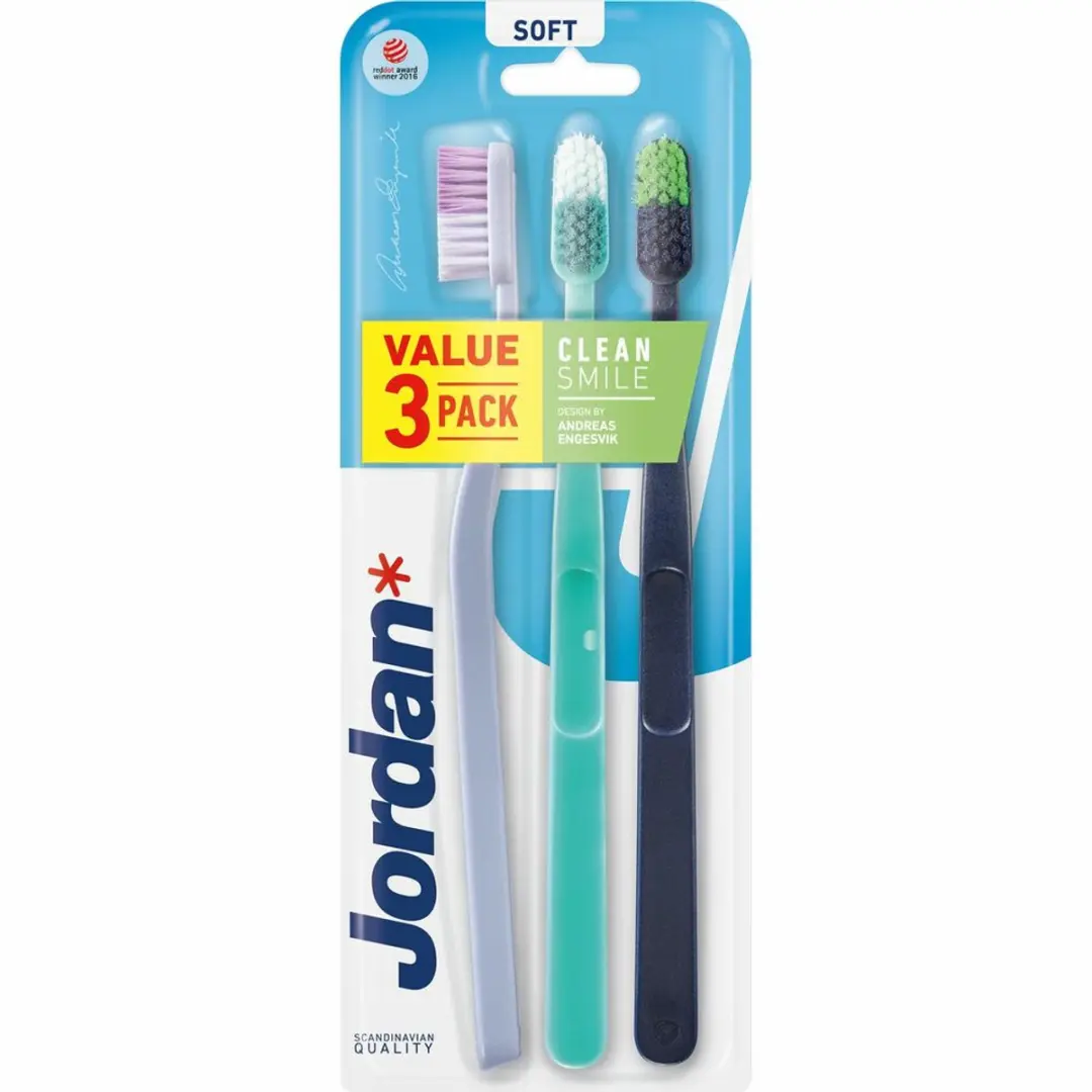 Jordan Clean Smile Soft Tandenborstel