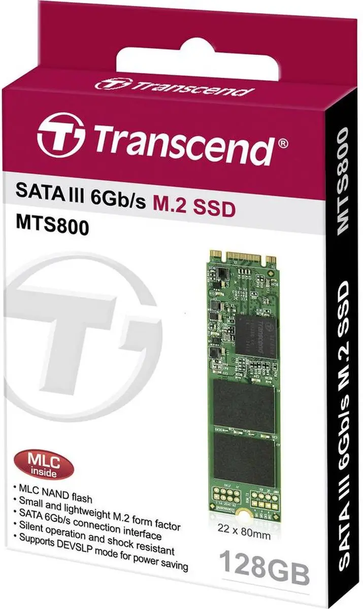 Transcend 800S M.2 SSD 128GB - TS128GMTS800S