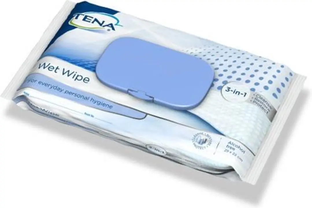 TENA Proskin WetWipes - 48 Stuks