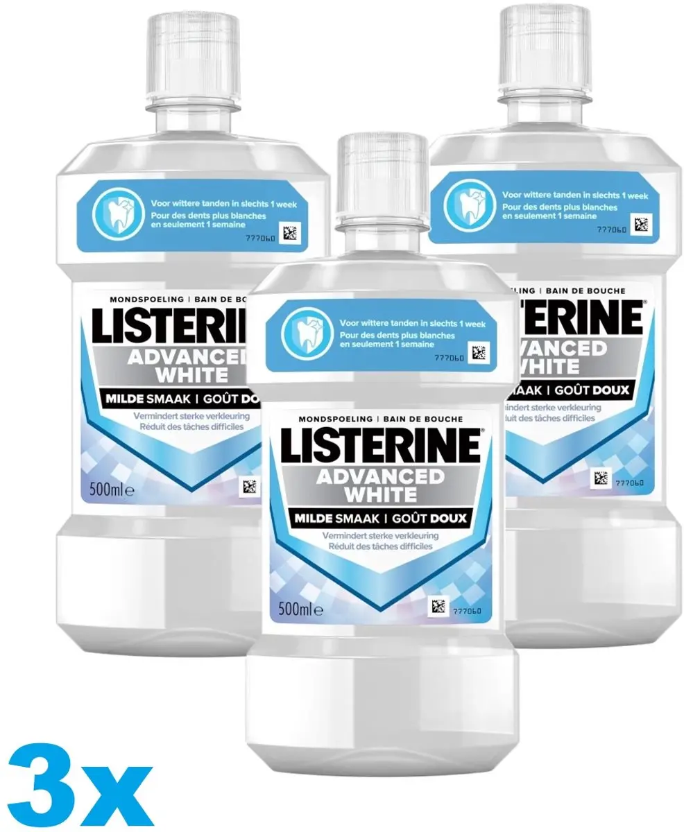Listerine Advanced White Mondwater 1500ml