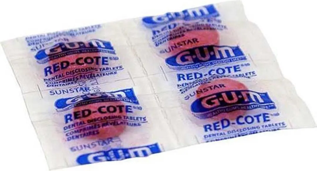 Gum Red-Cote Plakverklikker Tabletten - 36 Stuks