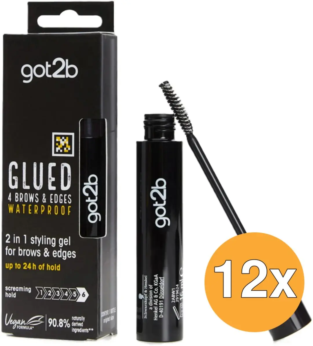 12x Got2B Glued4Brows Waterproof (16 ml)