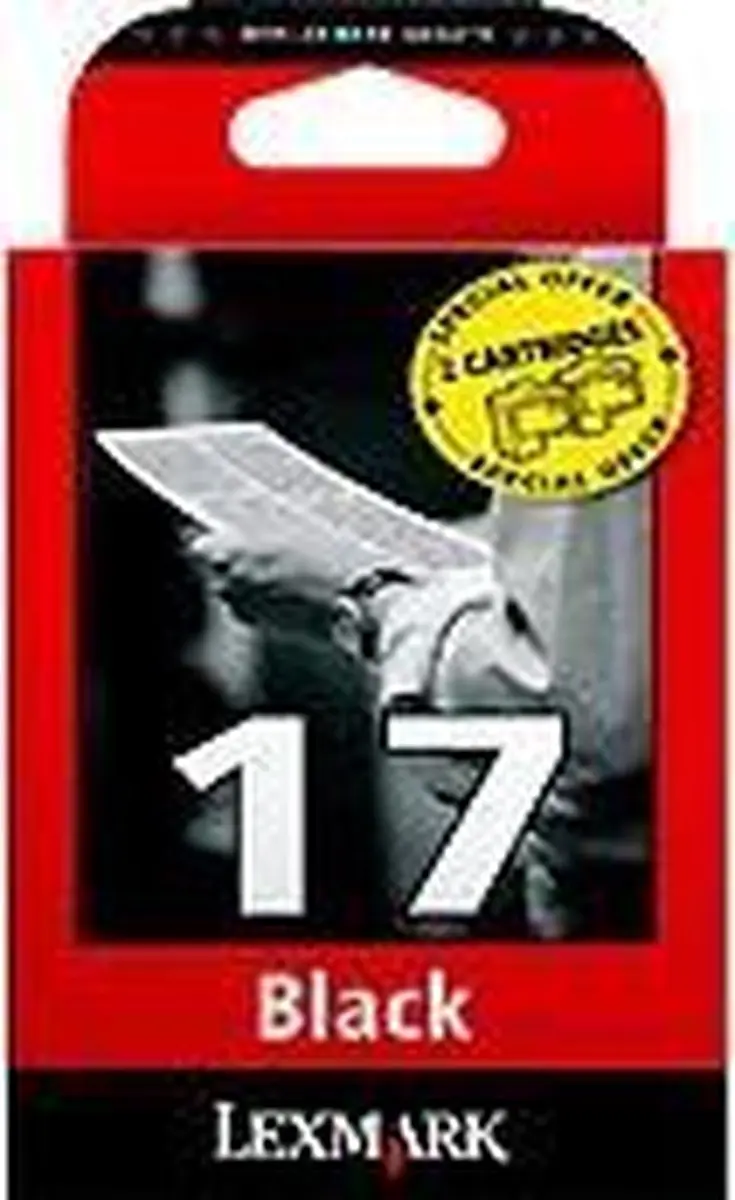 Lexmark 17 Inktcartridge 0080D2954 - Zwart - 205 Pag