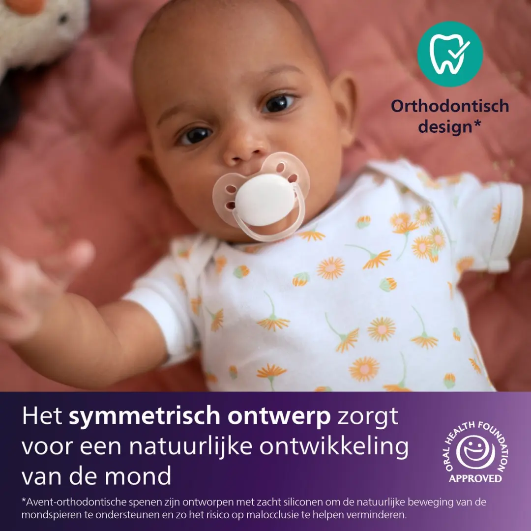 Philips Avent Ultra Soft SCF093/02 Fopspeen - 2 Stuks - Groen/Blauw