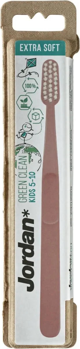Jordan Green Clean Kids Extra Soft Tandenborstel - 12 Stuks