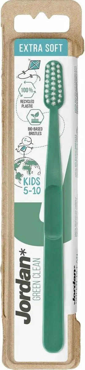 Jordan Green Clean Kids Extra Soft Tandenborstel