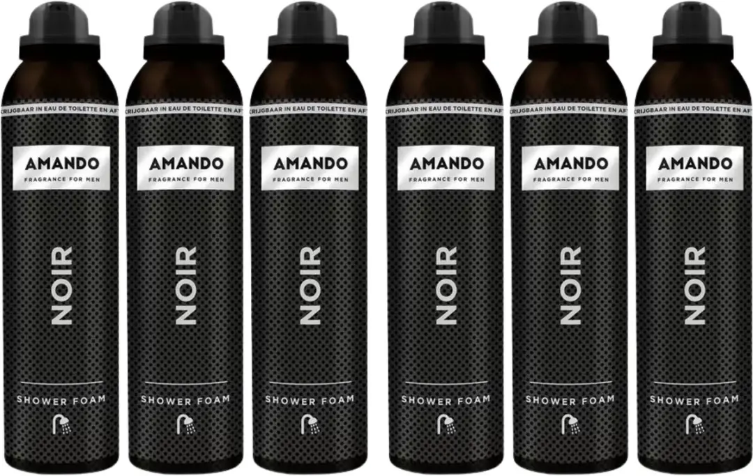 Amando Douche Foam Noir 200ml